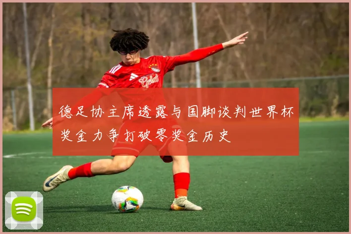 德足协主席透露与国脚谈判世界杯奖金力争打破零奖金历史
