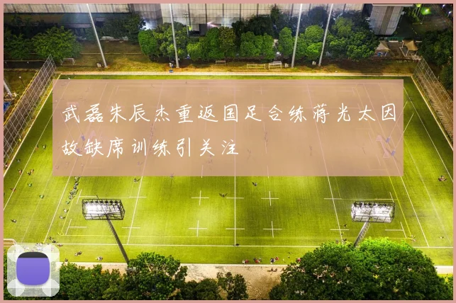 武磊朱辰杰重返国足合练蒋光太因故缺席训练引关注